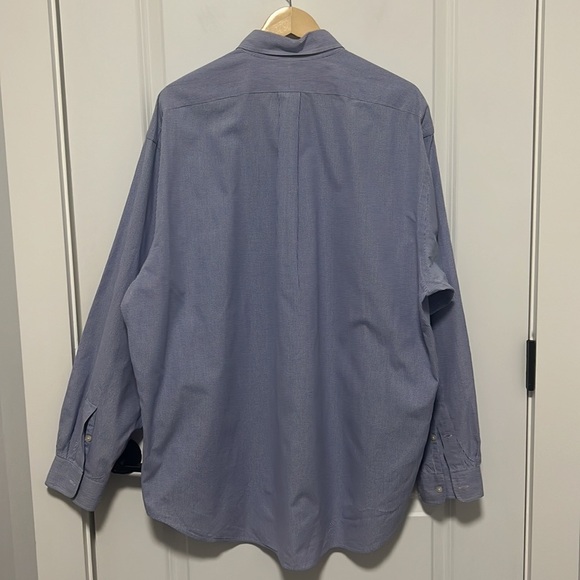 Ralph Lauren Blake Cotton Blue Button Down Long Sleeve Shirt Men's Size X-Large - Picture 4 of 9
